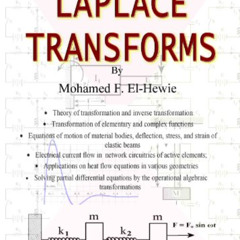 READ PDF 📌 Laplace Transform by  Mohamed F. El-Hewie [EPUB KINDLE PDF EBOOK]