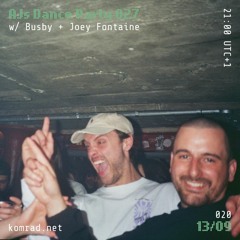 AJs Dance Party 027 w/ Busby + Joey Fontaine