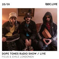 Soundcloud podcast image for Dope Tones Radio Show w/ Ficus & Emile Londonien LIVE 