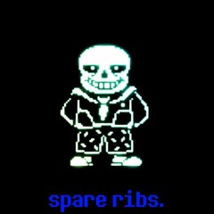 [Painted Blue] spare ribs.