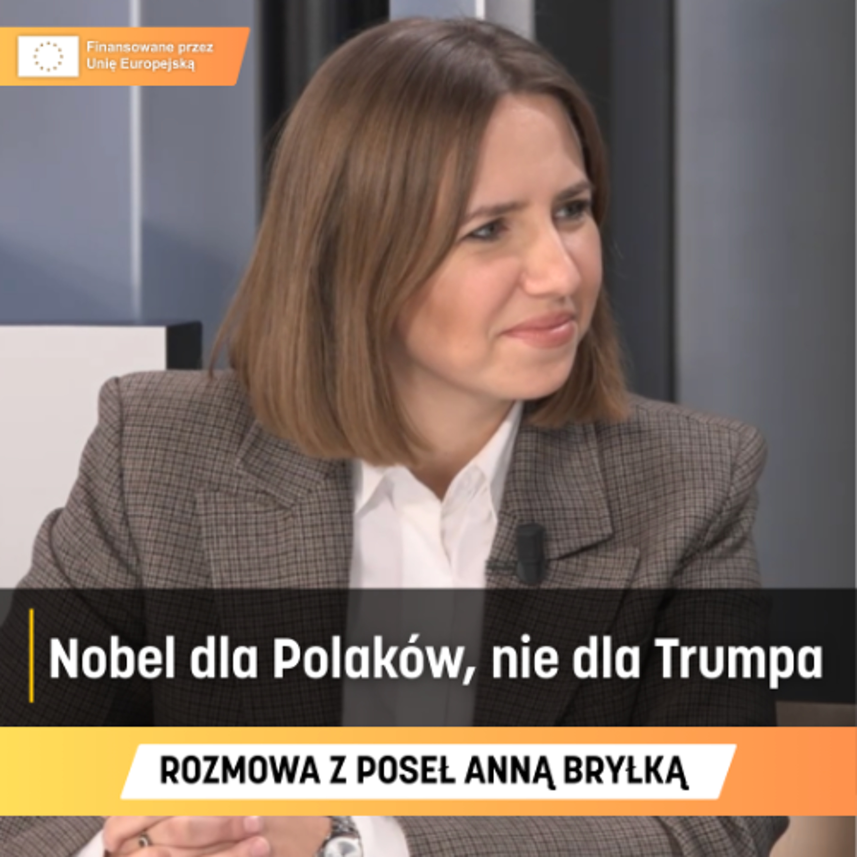 Anna Bryłka: Nobel dla Polaków, nie dla Trumpa [WYWIAD] episode artwork
