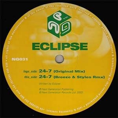 Eclipse - 24/7 (Tonik Bootleg)