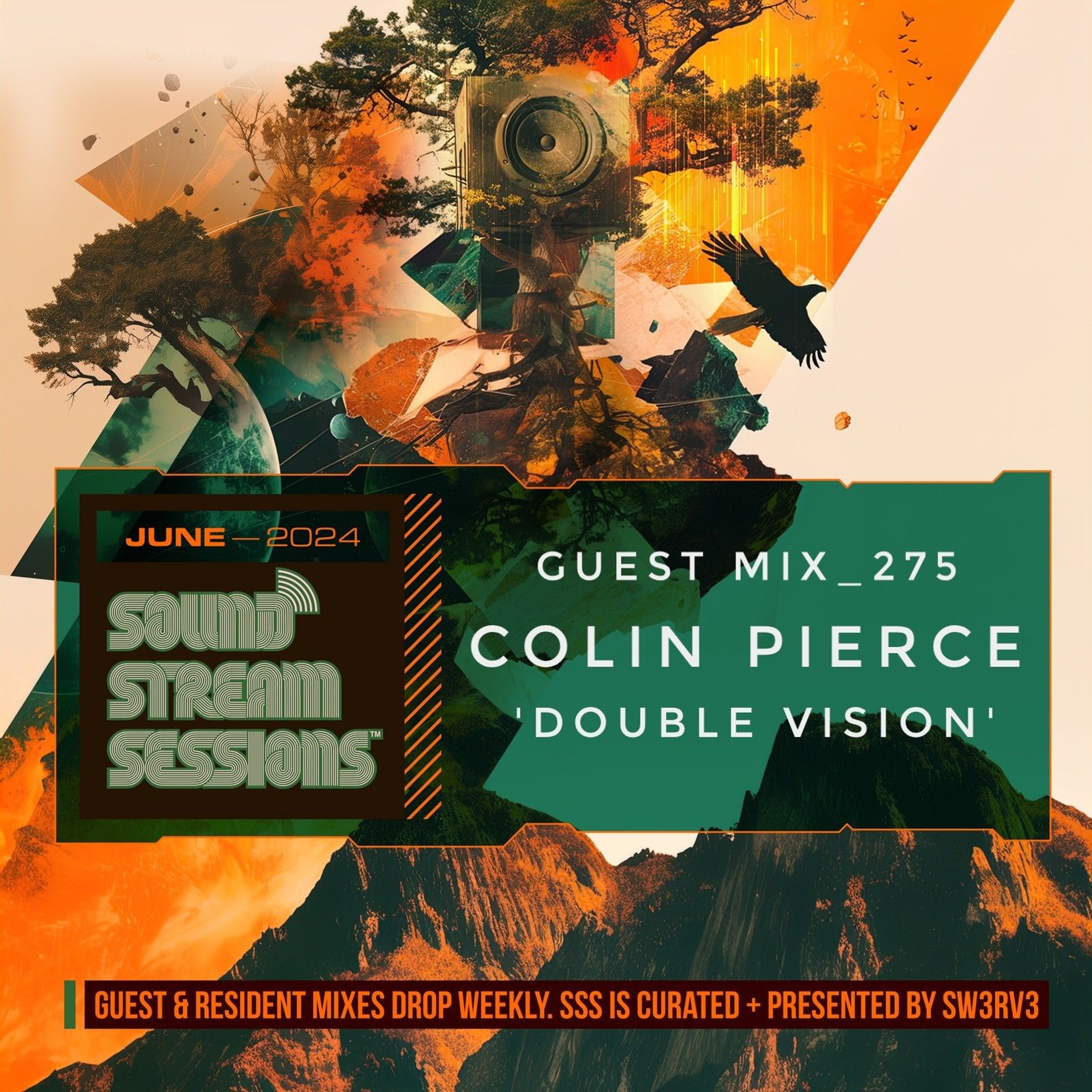Guest Mix Vol. 275 (Colin Pierce aka NyL0C) 'Double Vision' Exclusive DnB Session episode artwork