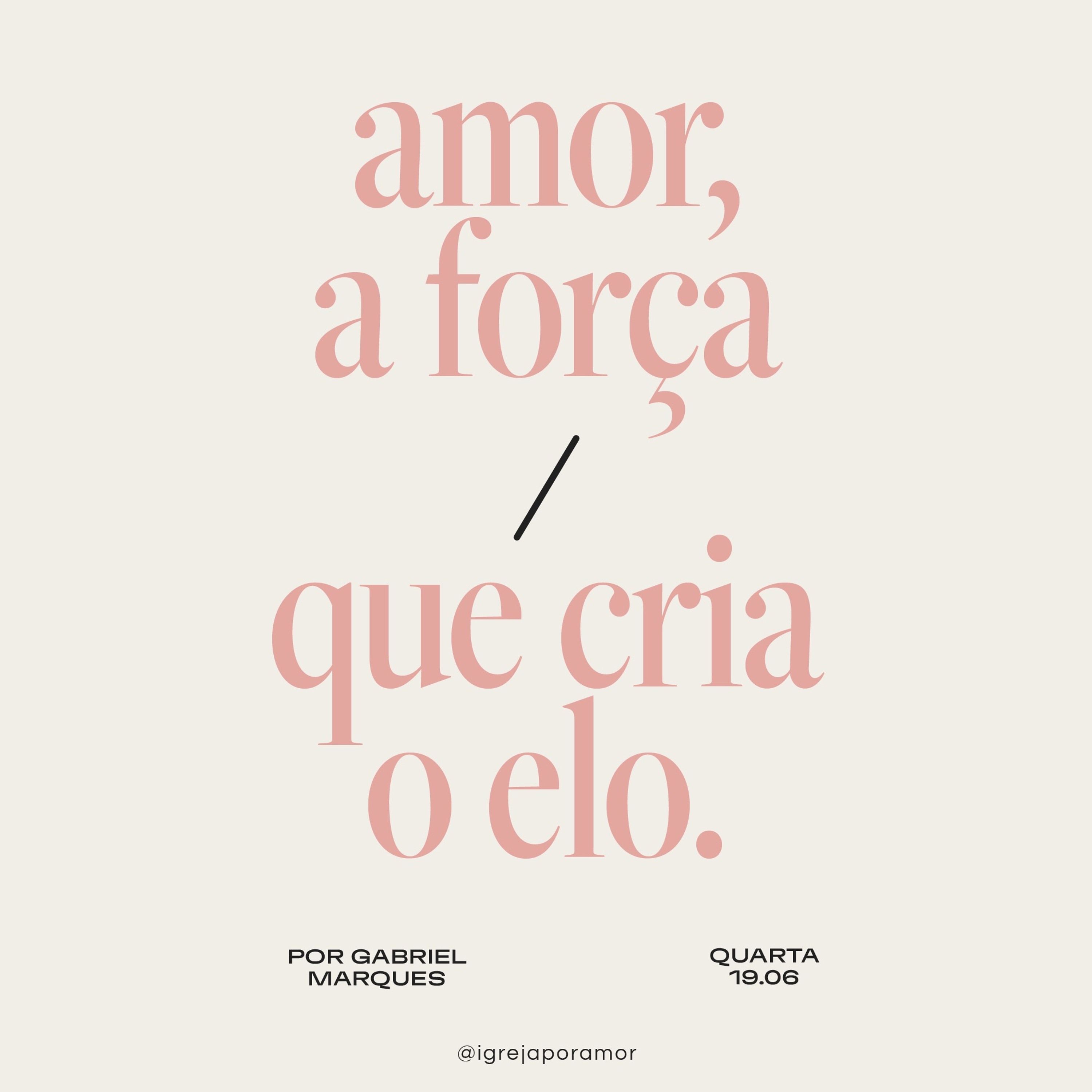Igreja Por Amor