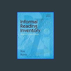 #^Ebook ⚡ Informal Reading Inventory: Preprimer to Twelfth Grade (What’s New in Education) [R.A.R]