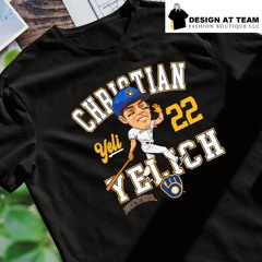 Christian Yelich Milwaukee Brewers Hometown Caricature shirt