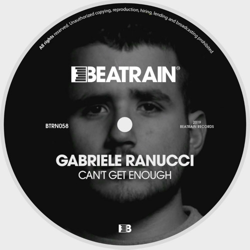 Gabriele Ranucci - Can't Get Enough (Original Mix)