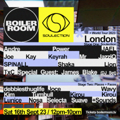 TXC | Boiler Room London: Soulection