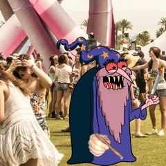 Evil Wizard smokes an ounce at Coachella