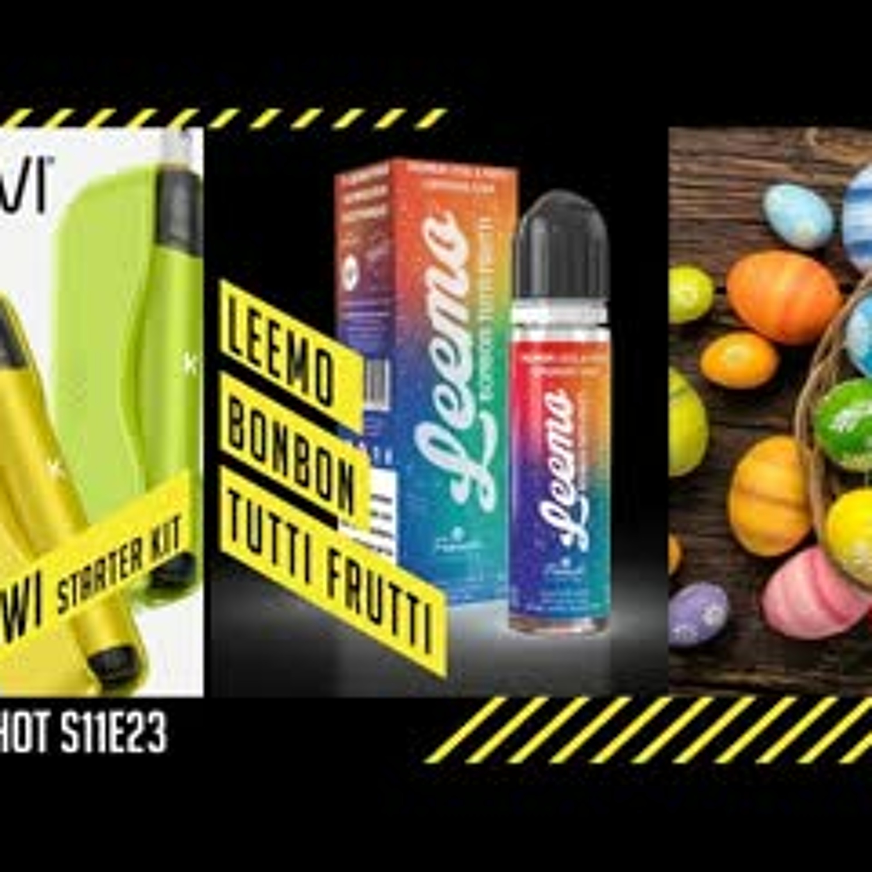 Kiwi Starter kit par Kiwi Vapor et Leemo Bonbon Tutti Frutti en revue - OneshotS11e23