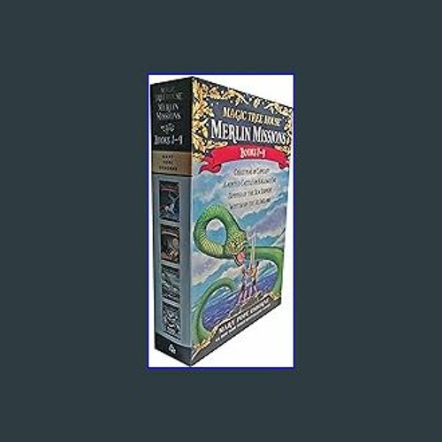 Magic Tree House Merlin Missions Books 1-4 Boxed Set (Magic Tree