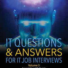 View EBOOK 📂 IT Questions & Answers For IT Job Interviews (Access Lists and Prefix L