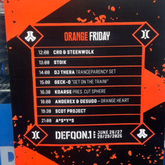 This was the Orange @ Defqon.1 2025