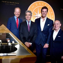 Peter Arnell Shares - Tom Brady and the New Fontainebleau Las Vegas New Hall Of Excellence.