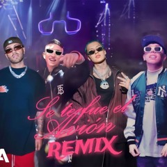 Cris Valencia, Feid, Blessd, King Savagge - SE TE FUE EL AVIÓN REMIX