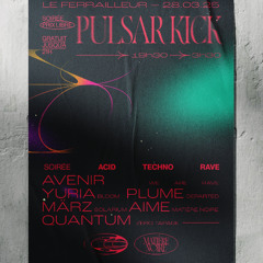 Pulsar Kick warm up @Le Ferrailleur, Nantes - 28/03/2025 (DJ set)