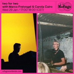 two for two - Marco Freivogel & Carola Cairo - 29 Jan 2025