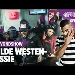 Wilde Westen-sessie met Mula B, LouiVos, 3robi, Iliass, Bartofso, Kingsize & Iliassopdebeat
