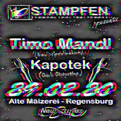 TIMO MANDL // STAMPFEN pres. TIMO MANDL @ Alte Mälzerei Regensburg