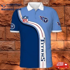 Men's Tennessee Titans Polo Shirt 3D Gift For Fans