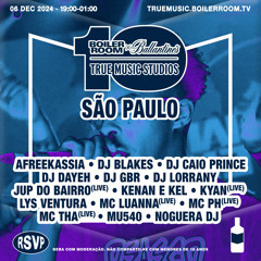 DJ Caio Prince | Boiler Room x Ballantine's True Music Studios: São Paulo
