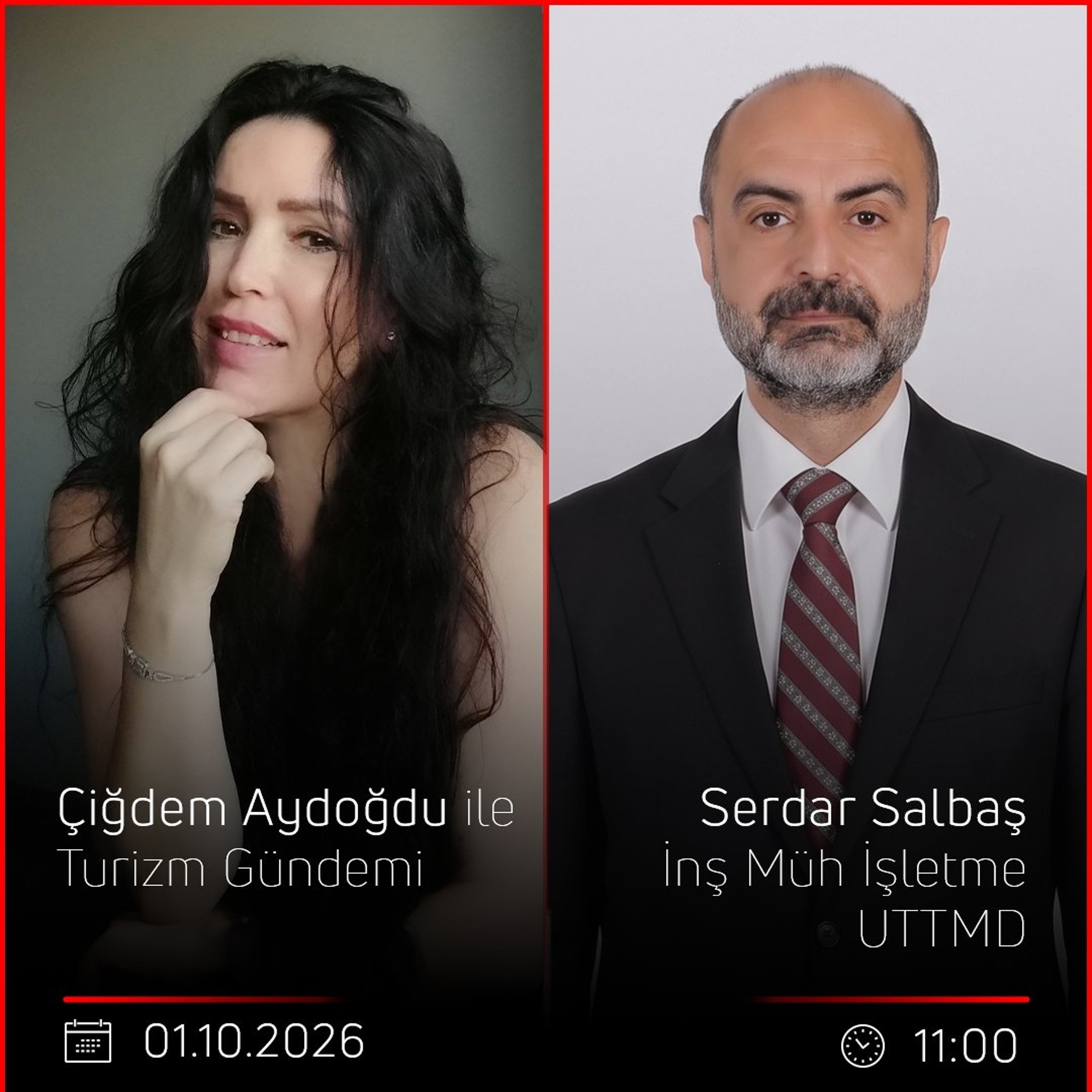 Serdar Salbaş  – Çiğdem Aydoğdu ile Turizm Gündemi