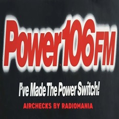 KPWR 105.9 LOS ANGELES "Jay Thomas Morning Zoo"   May 1990