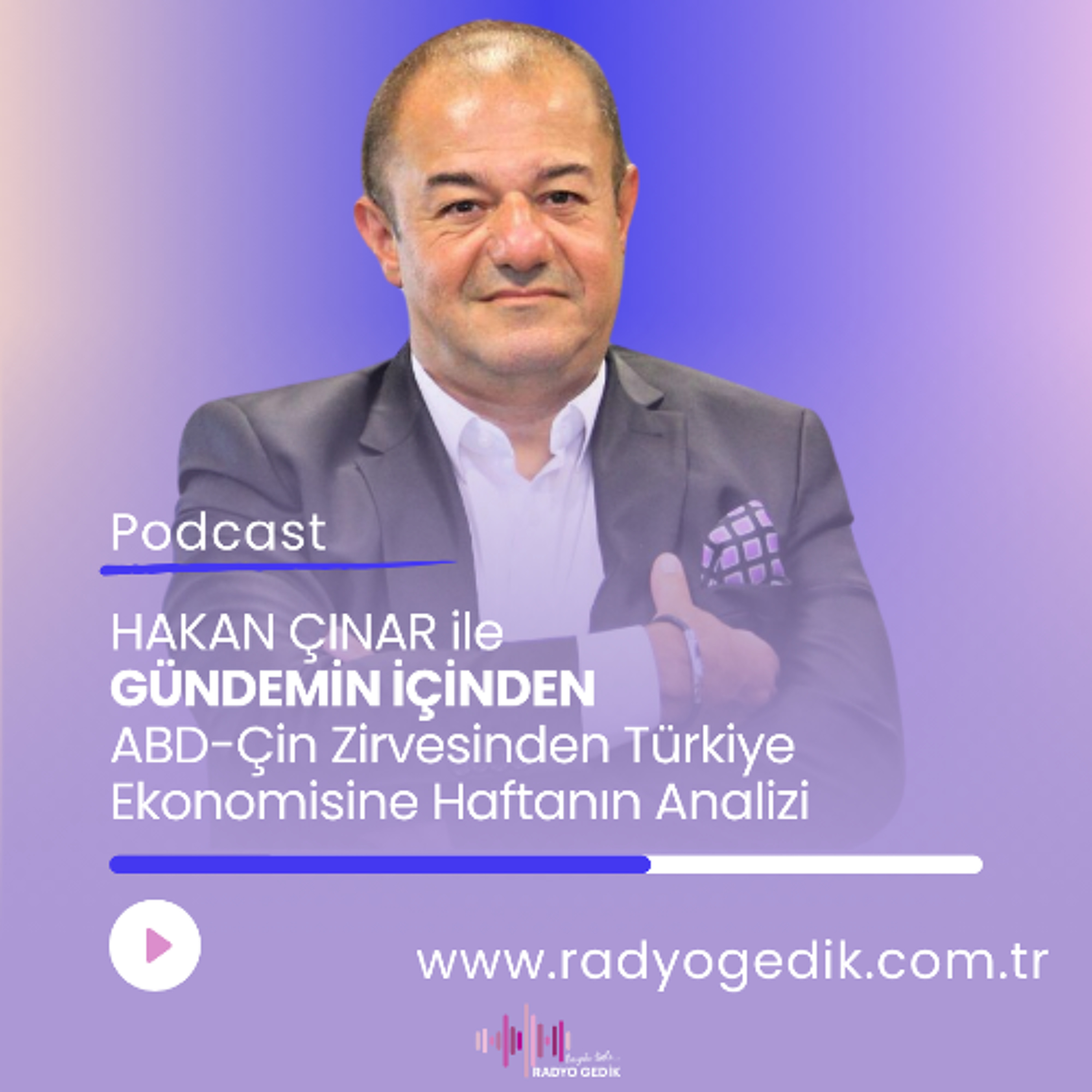HAKAN ÇINAR İLE GÜNDEMİN İÇİNDEN - ABD-Çin Zirvesinden Türkiye Ekonomisine Haftanın Analizi episode artwork