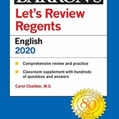 [PDF] ❤️ Read Let's Review Regents: English 2020 (Barron's Regents NY) by  Carol Chaitkin M.S.