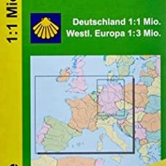 Jakobswege Deutschland und westliches Europa: 1:1.000.000/3.000.000 (Geo Map) Ebook