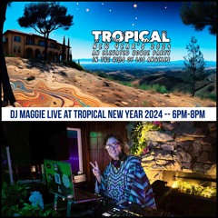 Dj Maggie Live at Tropical New Year 2024 -- 6PM-8PM