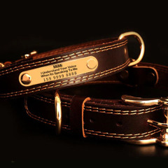 Élégant et unique : pourquoi un collier en cuir avec une plaque personnalisée est un cadeau parfait.