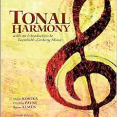 Get EPUB 📝 Tonal Harmony: With an Introduction to Twentieth-Century Music by Stefan