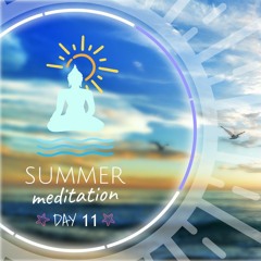 Enter in your subconscious mind | 4,5Hz Theta Waves & Binaural Beats | SUMMER Meditation 🌴 DAY #11