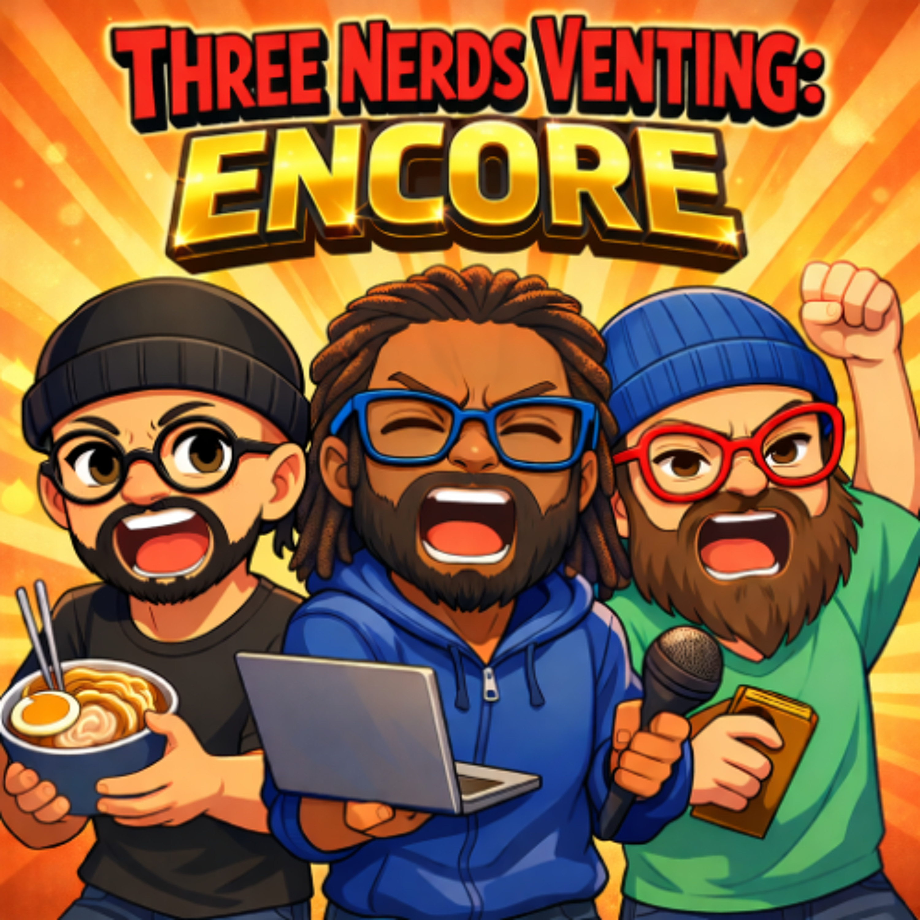 Preston & EZ BlueZ: Three Nerds Venting w/The Professor "Encore (2)" episode artwork