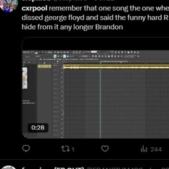 Addressing the "George Floyd" song from 2020