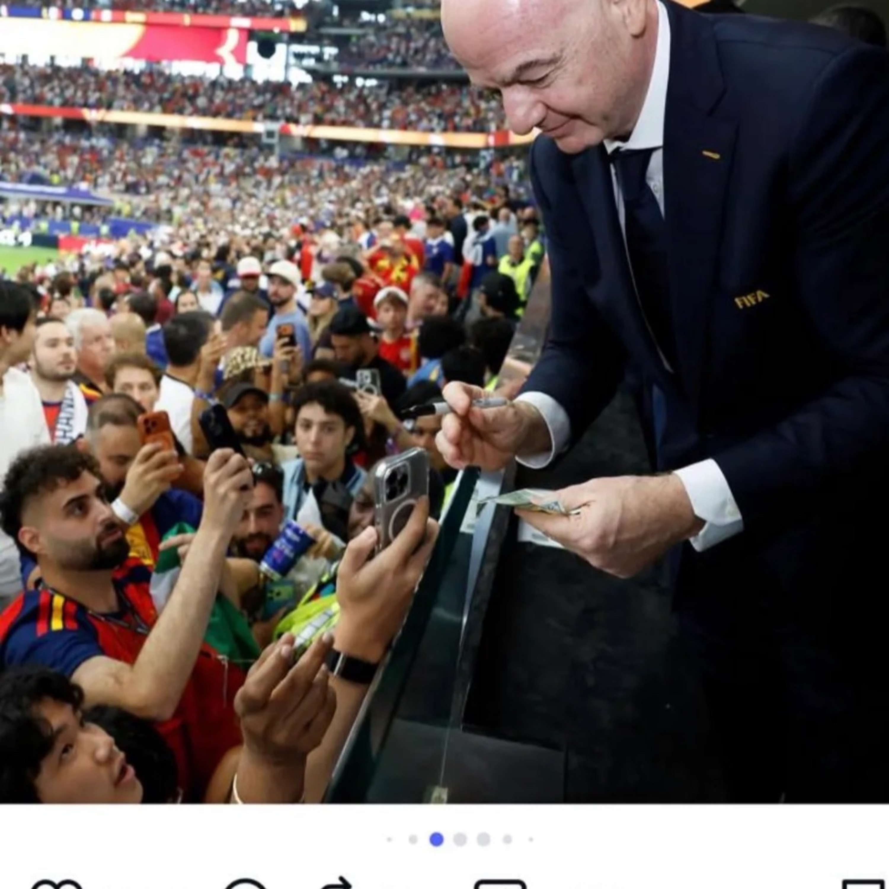 Gianni Infantino's latest plan to 'sell' the World Cup, 30-07-26