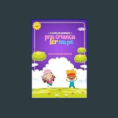 Ebook PDF  🌟 O livro de diversão pra criança ler em pé: com atividades infantis (O livro de divers