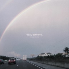 dear, sadness. (voice memo)