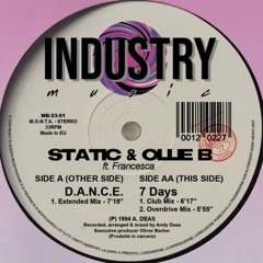 Static & Ollie B ft. Francesca - D.A.N.C.E. '94