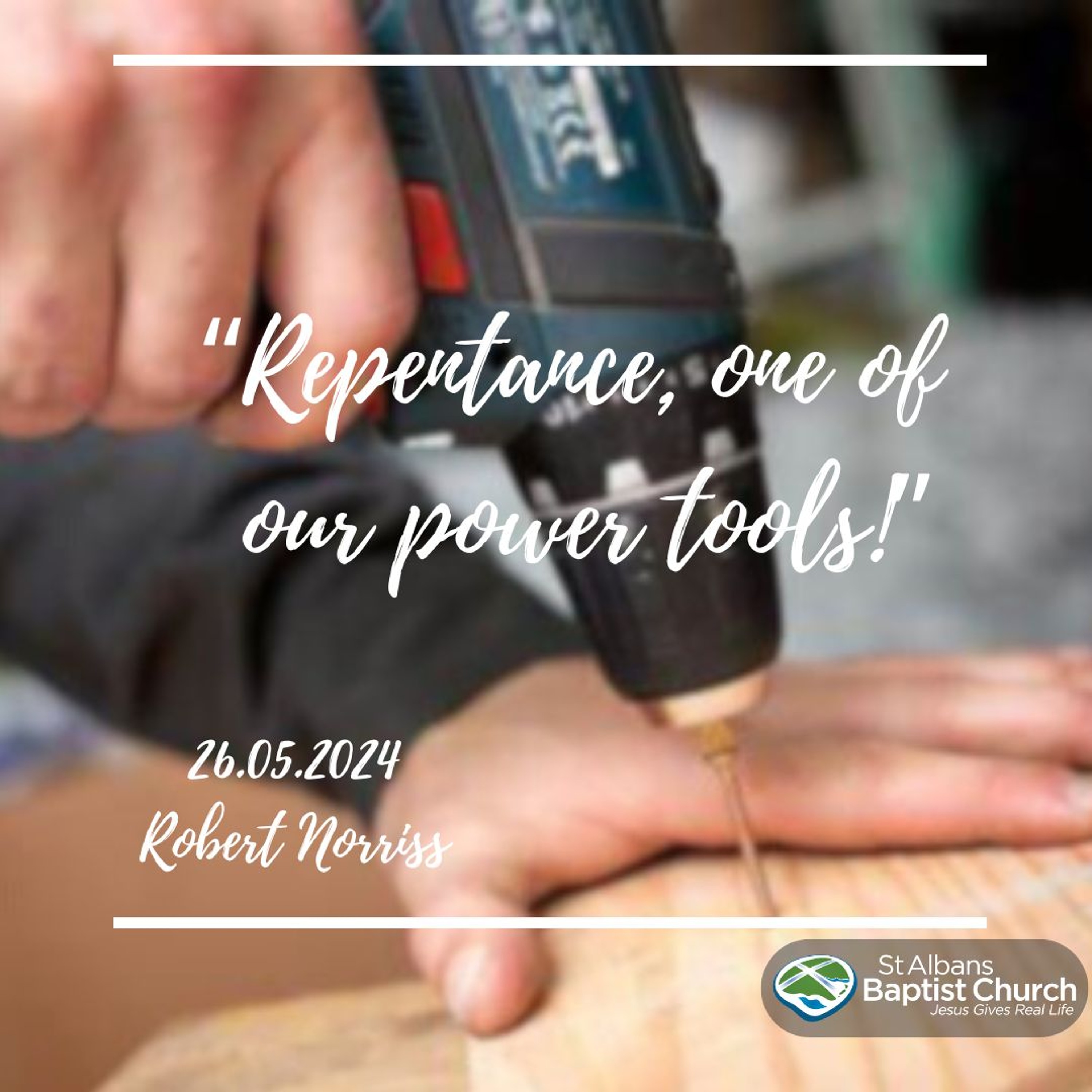 26.05.2024 - Robert Norriss -Repentance, one of our power tools episode artwork