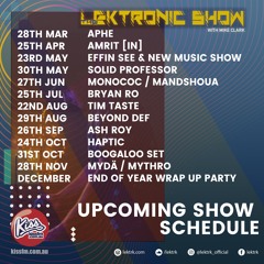 LEKTRONIC Shows 2024
