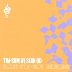 tim-sum w/ Sean OD - Aaja Channel 2 - 16 09 22