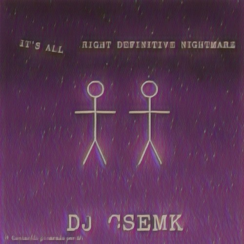 PET SHOP BOYS - It's all right (DJ CSEMK - Definitive Nightmare Remix)