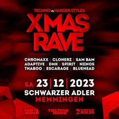 Adaptive at Techno vs Harder Styles Xmas Rave (Millennium Set)