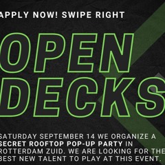 Mix For DJ Community Rotterdam Secret Rooftop Day Party