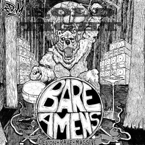 BARE AMENS EP - BIG UP'S THE DEVON RAVE MASSIVE! Exclusive vinyl mix with both A&B sides