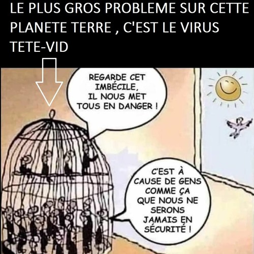 ON NE DOIT PAS S'ARRETER DE VIVRE ET RESPIRER -LE VIRUS  TETE-VID (BMS MUSIC)