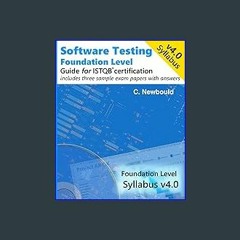 #^D.O.W.N.L.O.A.D 📖 Software Testing Foundation Level Guide for ISTQB certification Syllabus v4 [R