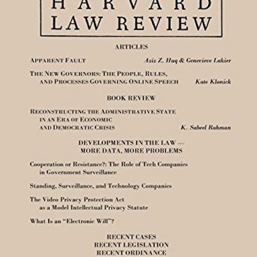 Harvard Law Review